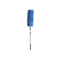 Blue Microfiber Flexible Duster Kit with extendable  Handle G017140-B