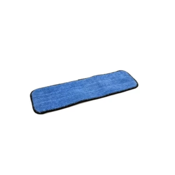 18" inch Blue Microfiber Flat Mop With Velcro