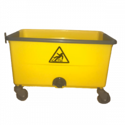 Mop bucket with wheels flat mop