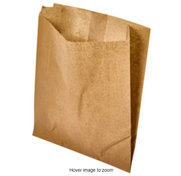 Menstrual Care Sanitary Bag 9.25X10X3.25 IN Kraft Wax Coated Paper 250/Case - Image 2