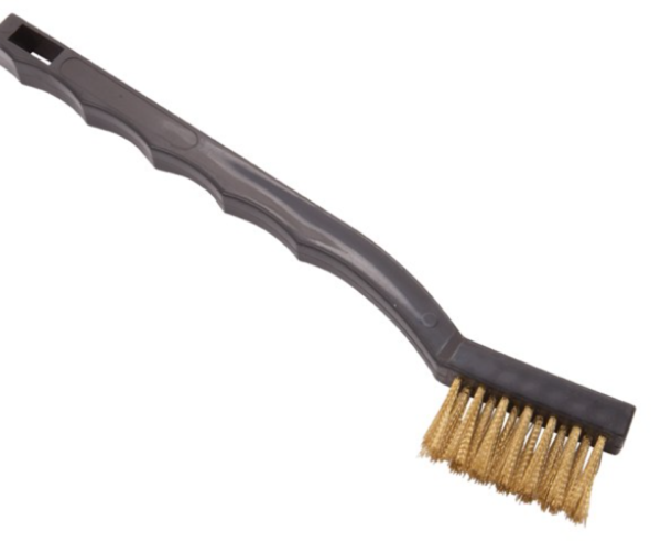 7" Mini-Scratch Utility Brush, Bristles Golden