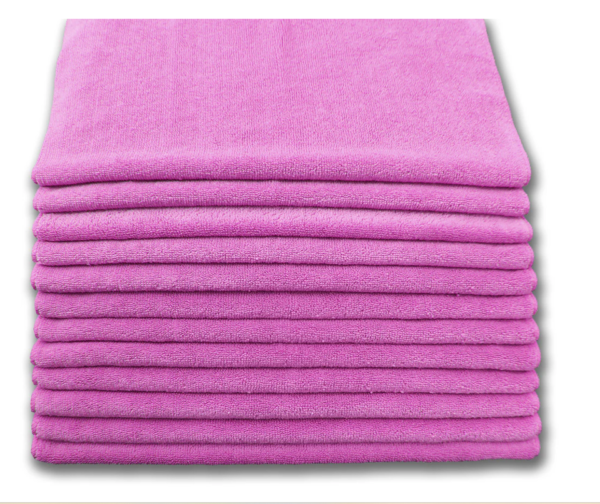 Microfiber Terry Cloths Pink