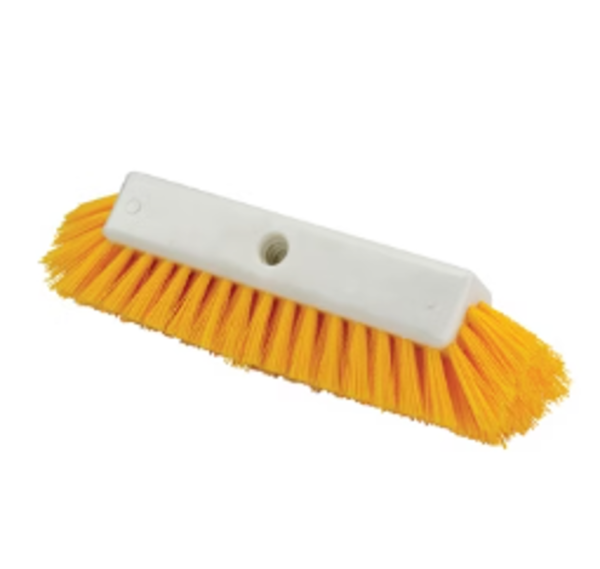 Multi-Surface 12" Floor Scrub Brush (Yellow)