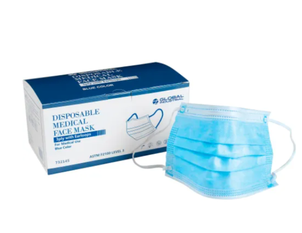 LITEPAK DISPOSABLE MASK 3PLY  3 PLY  BOX  50 MASK