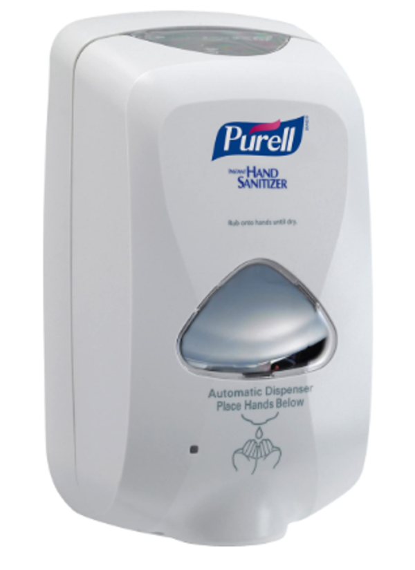 Purell® TFX Touch-Free 1200 mL Hand Sanitizer Dispenser, Gray/White