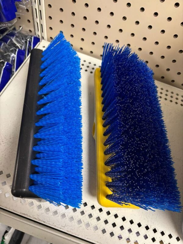 Floor Brush Head 10" - Poly Blue - Image 2