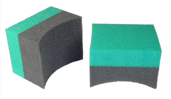 Car Care:Large Cresent Tire Dressing Applicator-TDA3