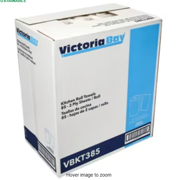 Victoria Bay Household Roll Paper Towel 2PLY  85 Sheets 30 Rolls